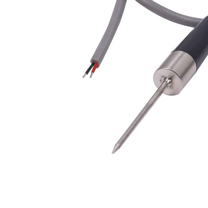 Sonda o średnicy 3 mm 3-przewodowy czujnik temperatury rezystancyjnej Pt100 Ręczna termopara typu K o długości 1 metra Sonda igłowa ze stali nierdzewnej