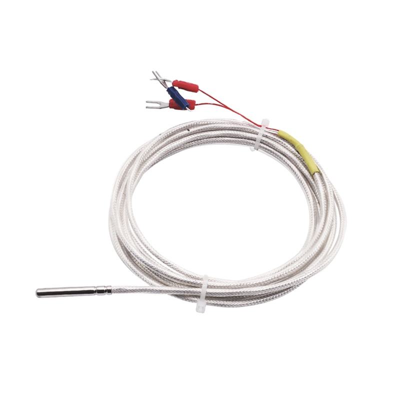 WZP-035 Sonda PT100 Kabel 5 × 35 mm 1–20 m Platynowy termometr oporowy RTD Odporny na korozję, wodoodporny, antykorozyjny czujnik temperatury